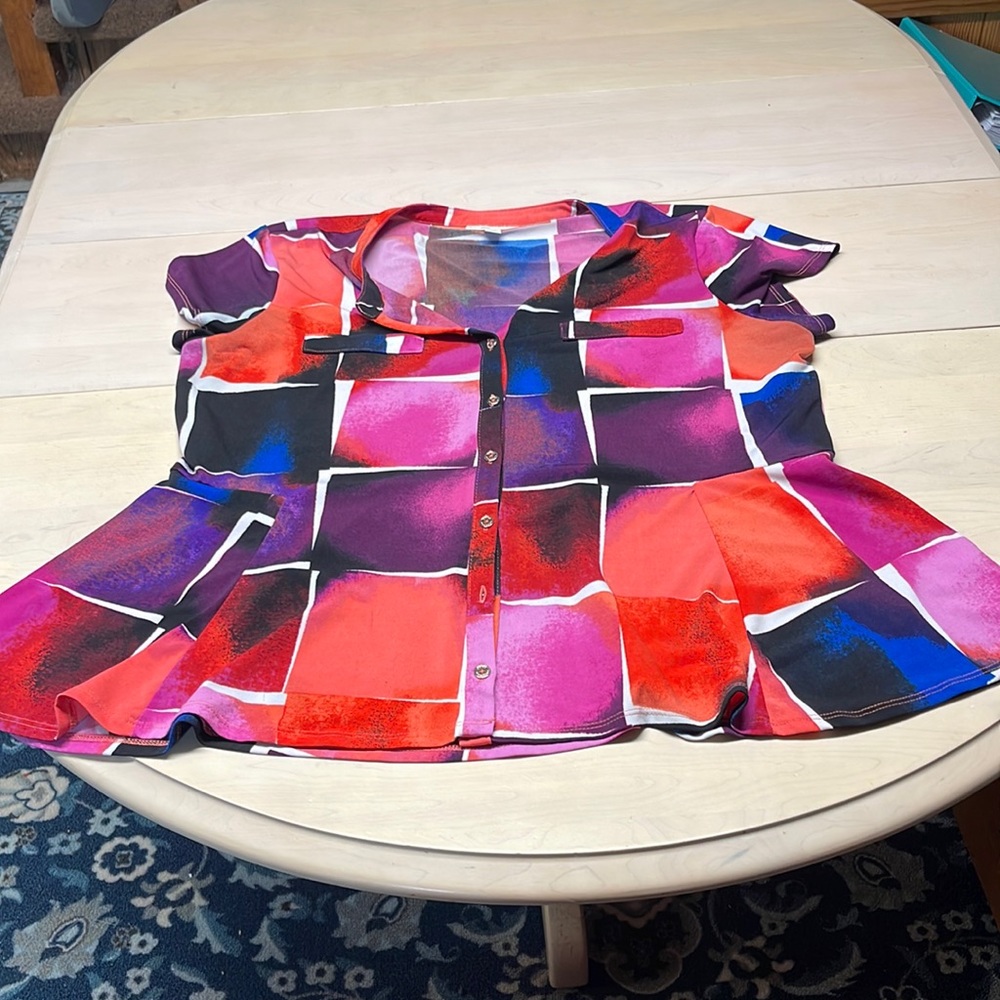Peplum shirt